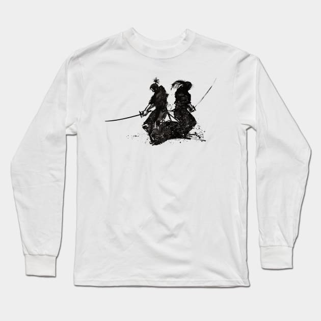 SAMURAI CLASH Long Sleeve T-Shirt by zackmuse1